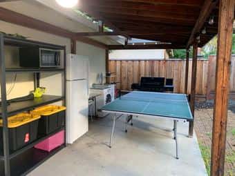 Two studio-style furnished bedrooms near Mountain View Caltrain 1