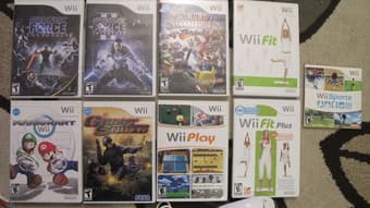 Wii system, games, and accessories 3