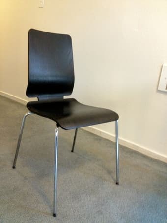 sale: IKEA stainless steel & glasstop DINING TABLE w/ 4 chairs ($175) 3