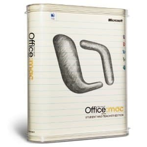 Microsoft Office for Mac 2004 - $35 1