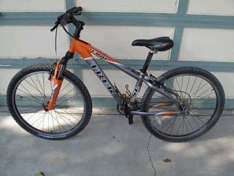 Front suspension mountain bike for sale 1