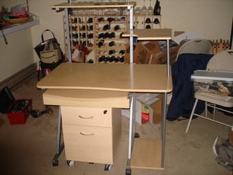 Computer Desk and File Drawer set - $75obo 1