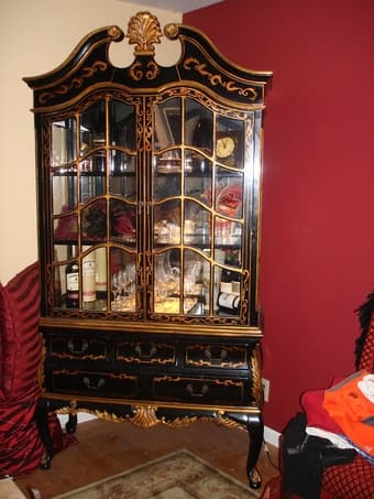 French Style Curio Cabinet - $1000obo 1