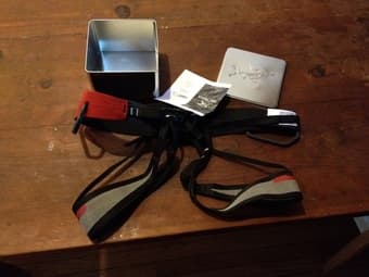 $50 Men's large climbing harness 1