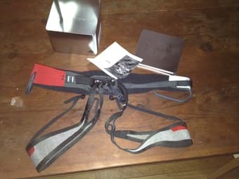 $50 Men's large climbing harness 2