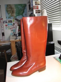 Bruno Magli brown leather riding boots - $30 1