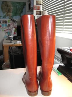 Bruno Magli brown leather riding boots - $30 2