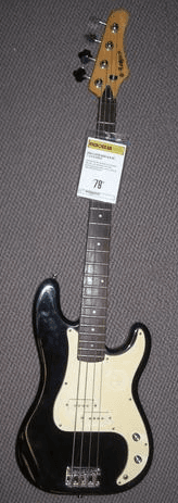 Bass Guitar and Amplifier 1