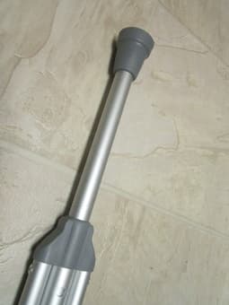Push-button aluminum crutches:20$ 3