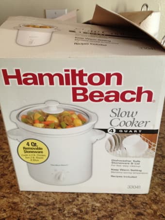 Slow Cooker, 4-QT, Hamilton Beach 1