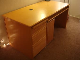 Great Wooden Desk for Home or Office - $150 1