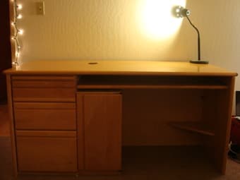 Great Wooden Desk for Home or Office - $150 3