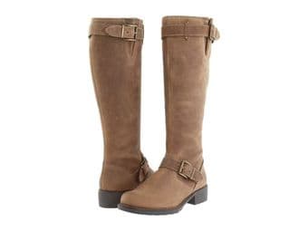 (Brand new) Clarks Womens Stone Leather Riding Knee Boots - sz6 - $139 1