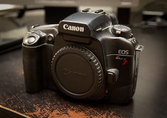 Canon Elan 7 camera body ($50) 1