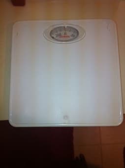 bathroom scale ($15) 1