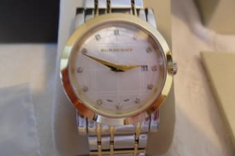 BURBERRY Ladies' Wristwatch (with Diamonds) FOR SALE 1