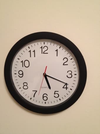 Quartz Wall Clock - $5 obo 1