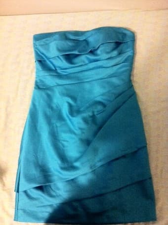 Size 8 Malibu Blue Dress for sale 2