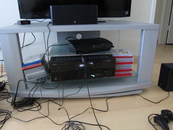Sturdy TV Stand - $50 2