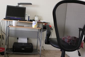 Writing Desk and Chair $25 1