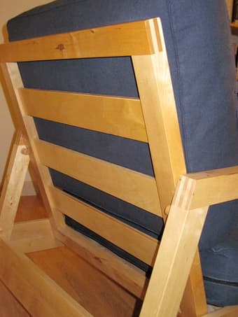 Wood-framed armchair 3