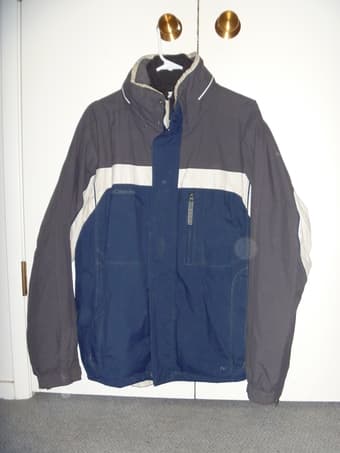 Waterproof Columbia jacket men's medium - $10 1