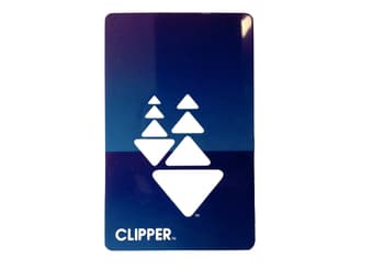 Clipper Card $105 Cash Value selling for $80 1