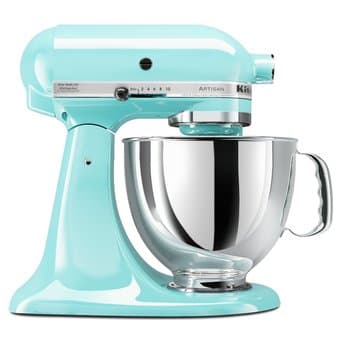 KitchenAid KSM150PSIC Artisan Series 5-Quart Mixer, Ice BNIB - $300 1