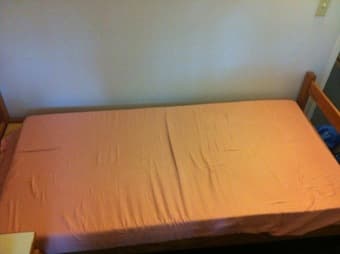 4" Memory Foam Mattress Topper (Twin Size) $10 1