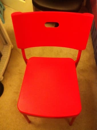 two chairs, $5 each 1