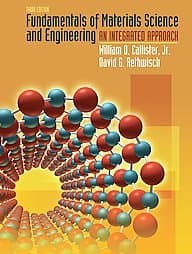 E50 / ENGR50 Callister Fundamentals of Materials Science 3rd Ed 3ED 1