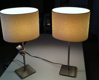 Selling 2 table lamps - excellent condition 1