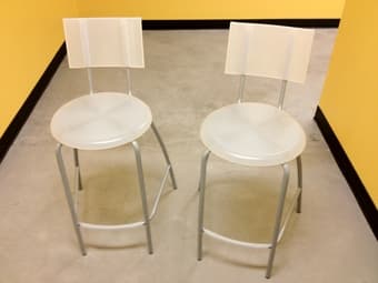 Table w/chairs, barstools, golf shoes, dewalt saw, xbox 360 elite 3