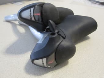 Shimano 2x8 shifters for road bike [$80] 1
