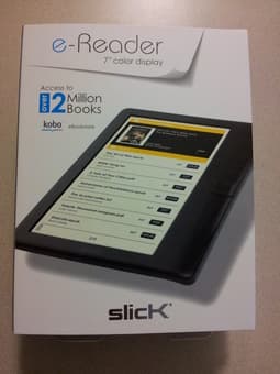 Brand new SLICK E-READER 7" WITH BINDER CASE $40 1