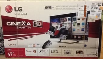 LG CINEMA 3D SMART TV - 47' LM6700 1