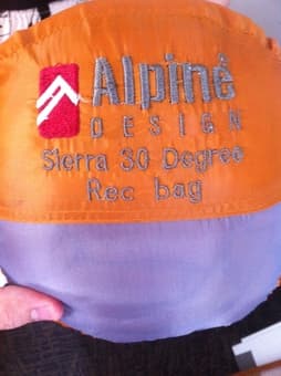 Sleeping bag 30 degrees Fahrenheit, youth size, used only once - $15 3