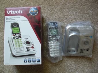 Cordless phone system $15, Color inkjet FAX & copier $50 1