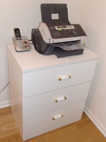 Cordless phone system $15, Color inkjet FAX & copier $50 3
