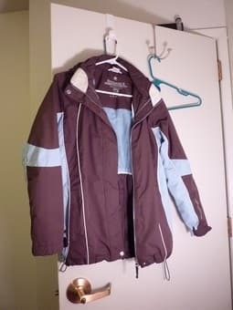 Women's 4-in-1 ski jacket $30 (small) 1
