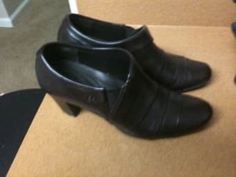 Leather bag and shoes 1