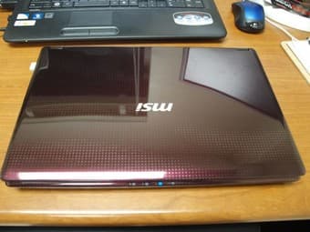 Cheap price!! MSI Notebook CR460 (Barely used, Clean) 1
