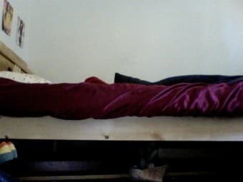 Selling Full Size Foam Mattress and IKEA Bed Frame $250 1