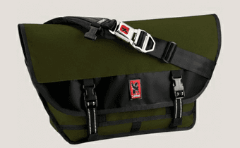 Messenger Chrome bag 2011 -- green -- medium size -- $85 3