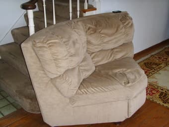 Reclining Sectional with Full Pull out Bed - $250 OBO 1