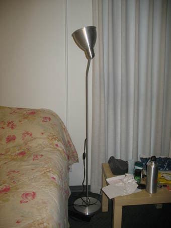 IKEA Lersta Lamp with long lasting light bulb $10 OBO 1