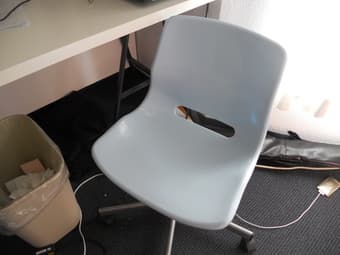 table and chair for sale! $10 2