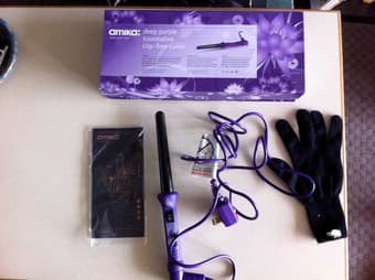 Amika tourmaline 25-18mm hair curler $75 1