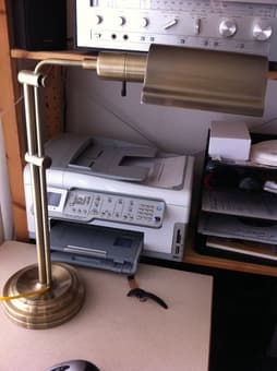 metal desk lamp $15 1