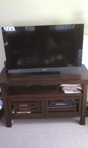 Cost plus hako collection media console - $290 (San Francisco) 2